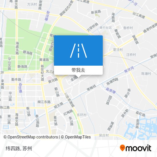 纬四路地图