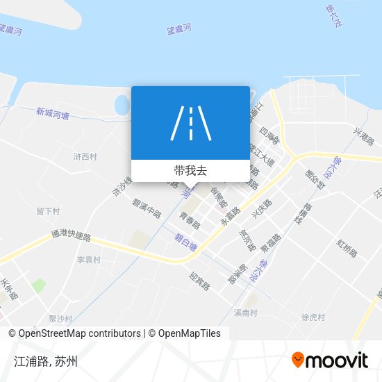 江浦路地图