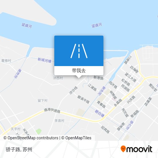 骄子路地图