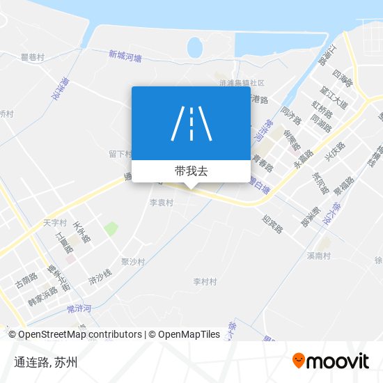 通连路地图