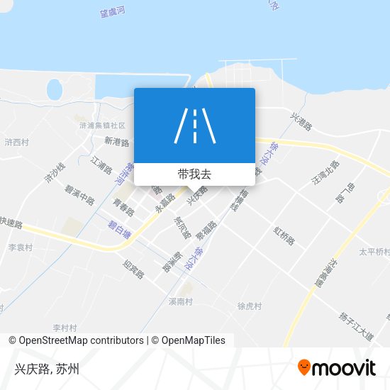 兴庆路地图