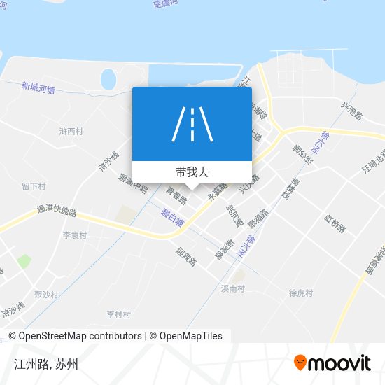 江州路地图