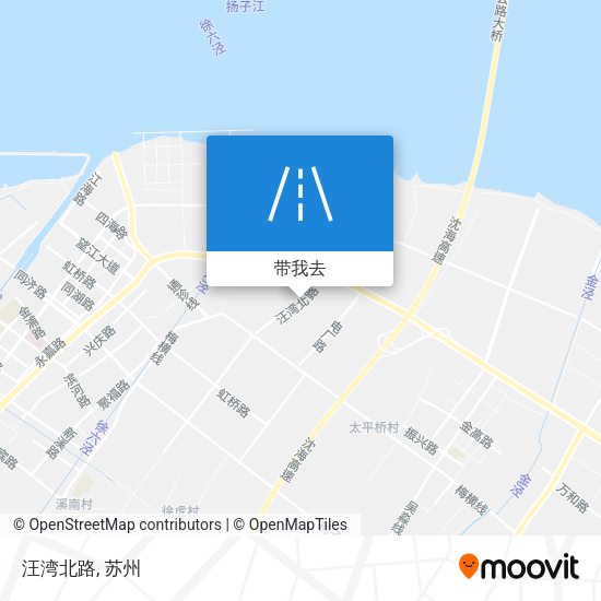 汪湾北路地图
