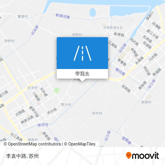 李袁中路地图