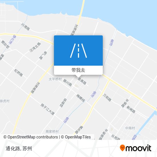 通化路地图
