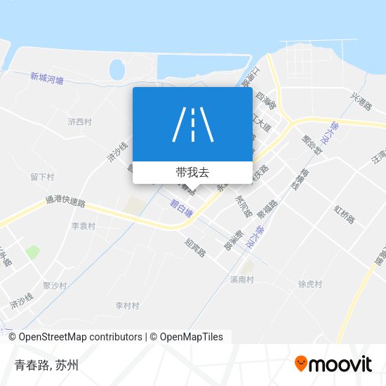 青春路地图