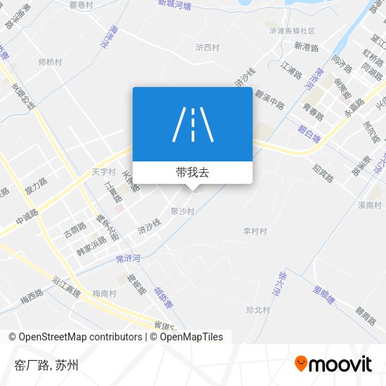 窑厂路地图