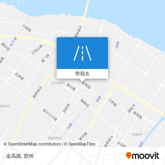 金高路地图