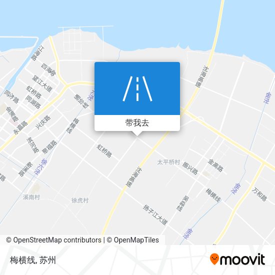 梅横线地图
