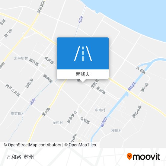 万和路地图