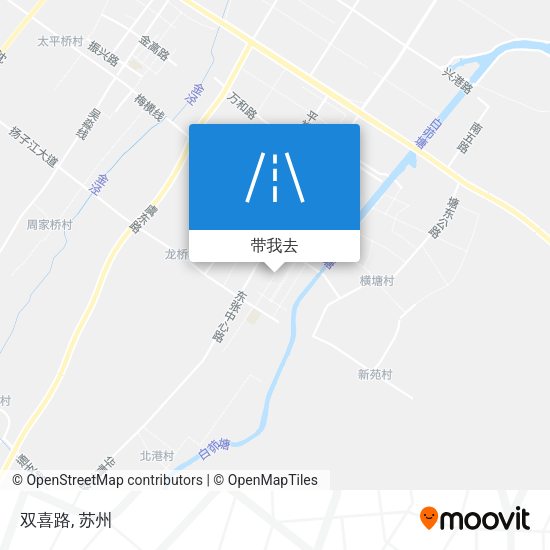 双喜路地图