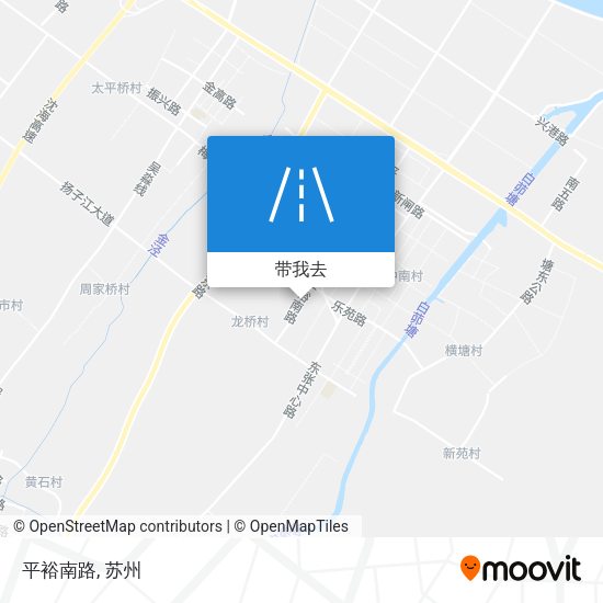 平裕南路地图