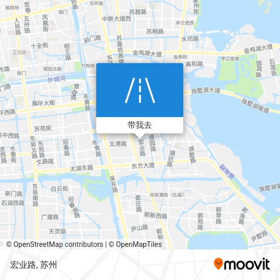 宏业路地图