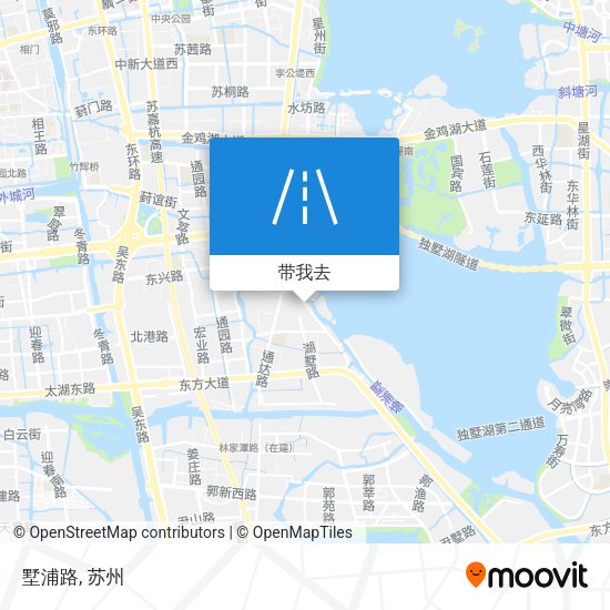 墅浦路地图