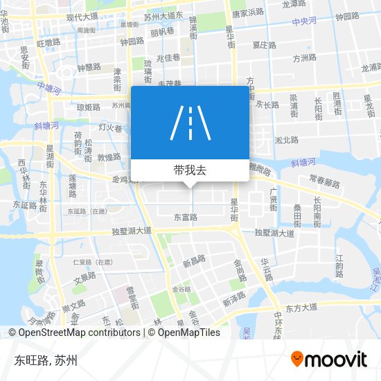 东旺路地图