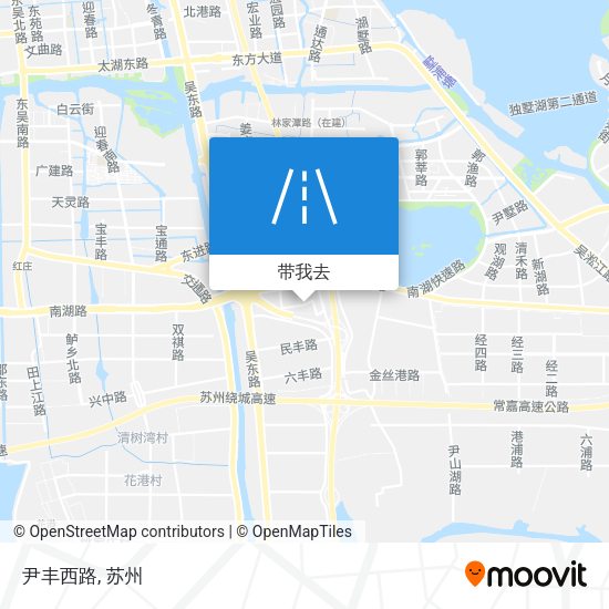 尹丰西路地图