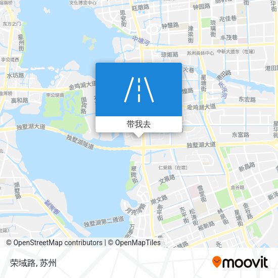 荣域路地图