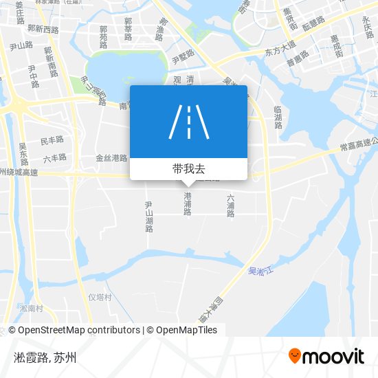 淞霞路地图