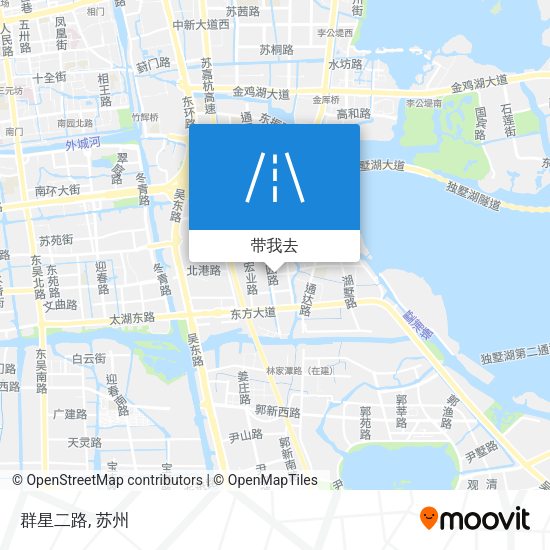 群星二路地图