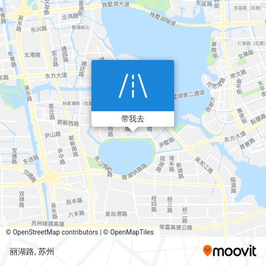 丽湖路地图