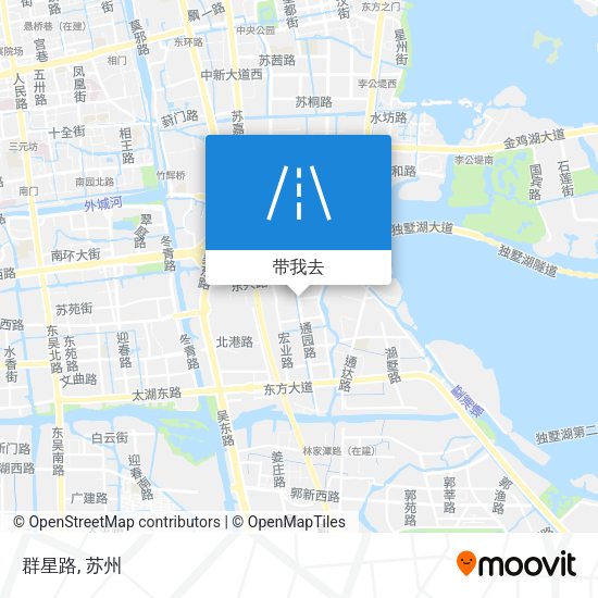 群星路地图