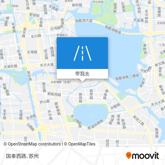 国泰西路地图