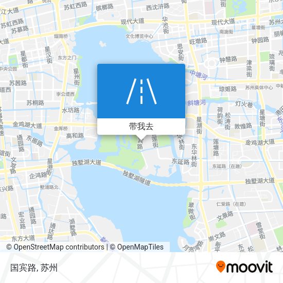 国宾路地图