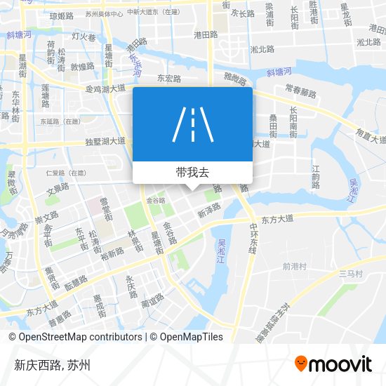 新庆西路地图