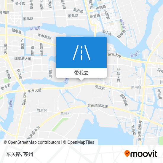 东关路地图