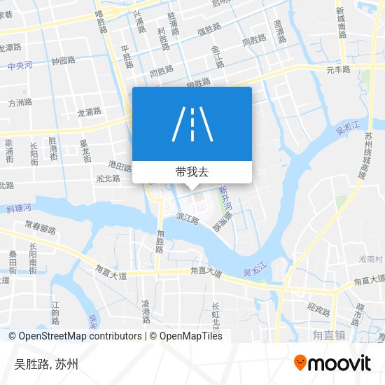 吴胜路地图