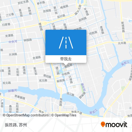 振胜路地图