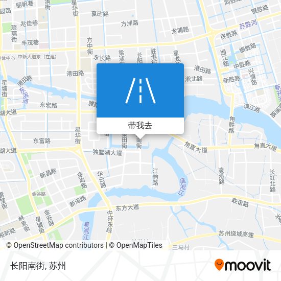 长阳南街地图