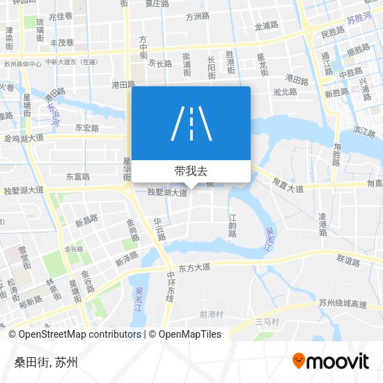 桑田街地图
