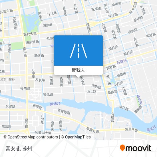 富安巷地图