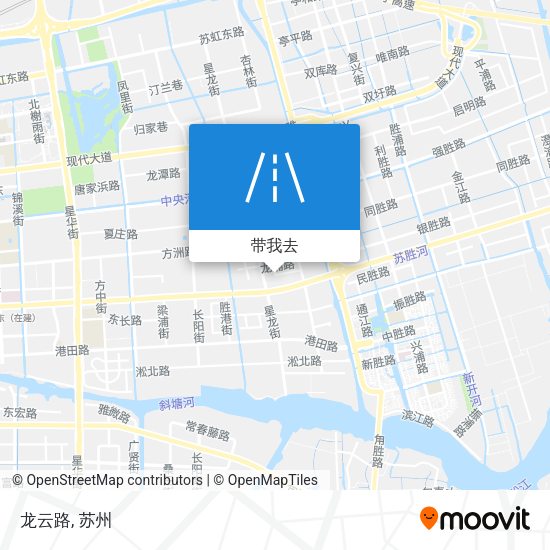 龙云路地图