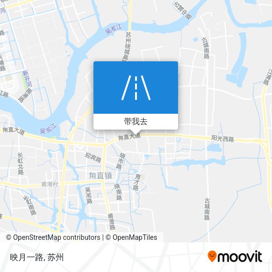 映月一路地图