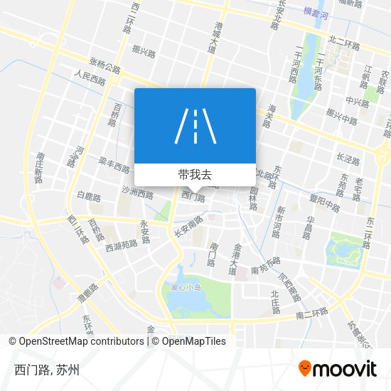 西门路地图