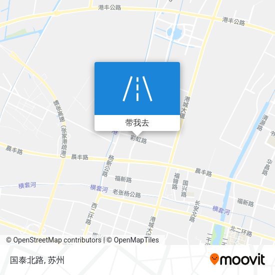 国泰北路地图