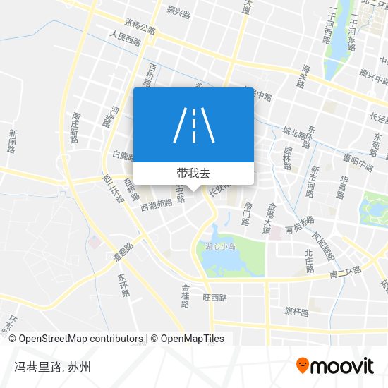 冯巷里路地图