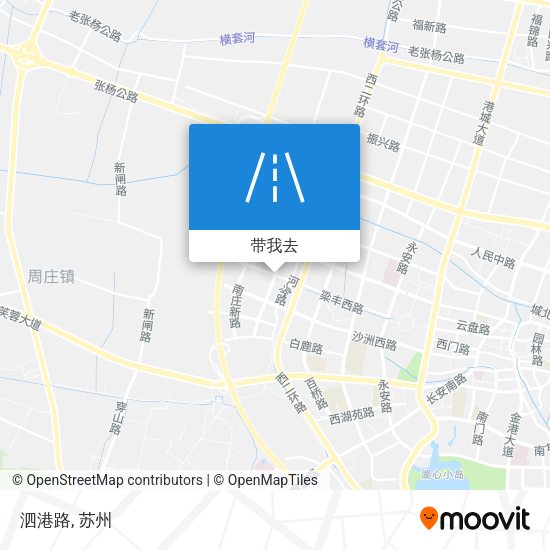 泗港路地图