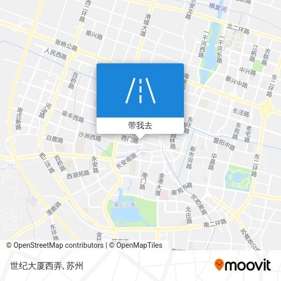 世纪大厦西弄地图