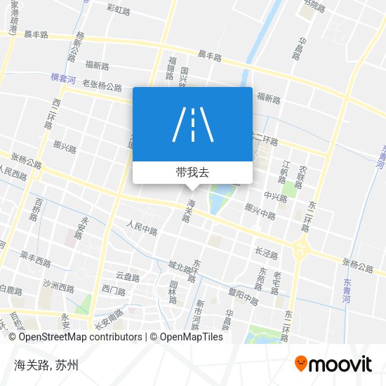 海关路地图
