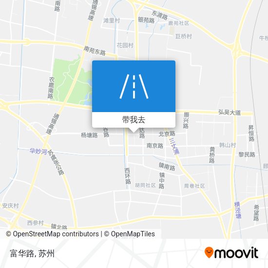 富华路地图