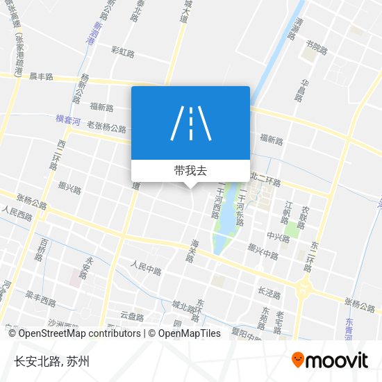 长安北路地图
