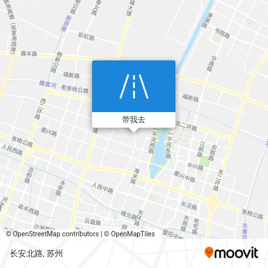 长安北路地图