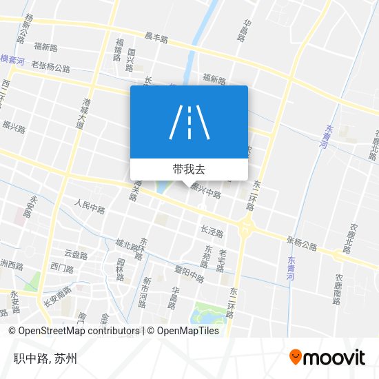 职中路地图