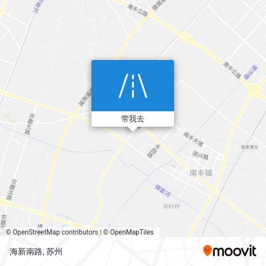 海新南路地图