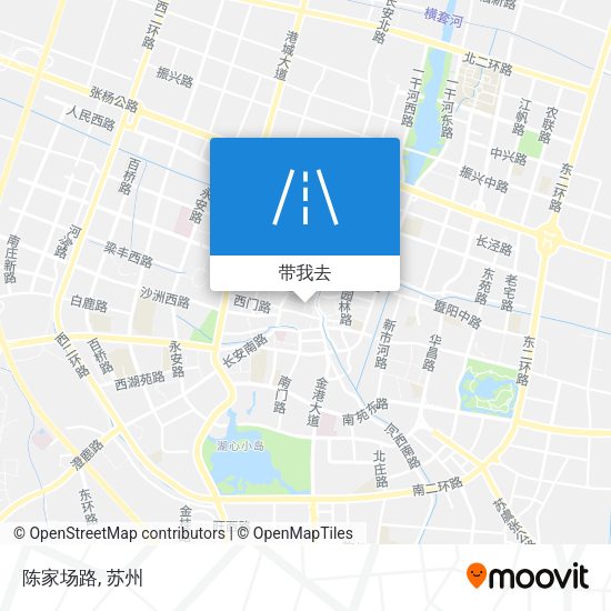 陈家场路地图