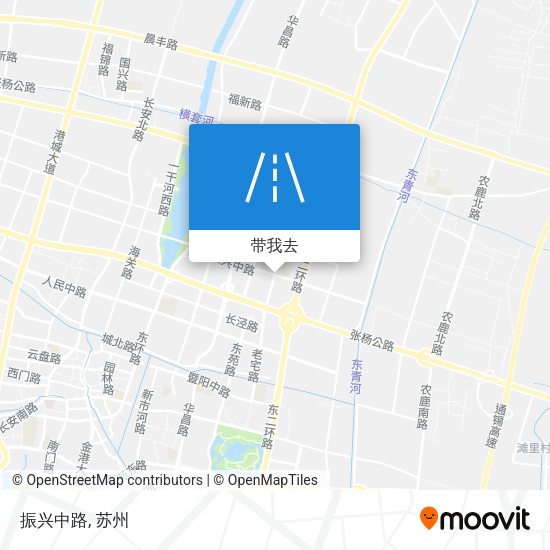 振兴中路地图