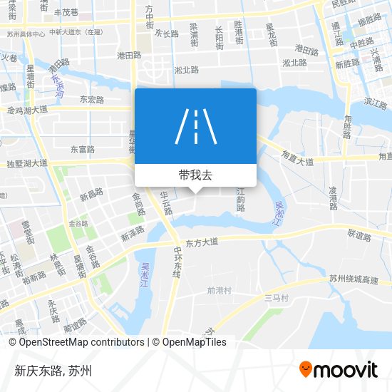 新庆东路地图